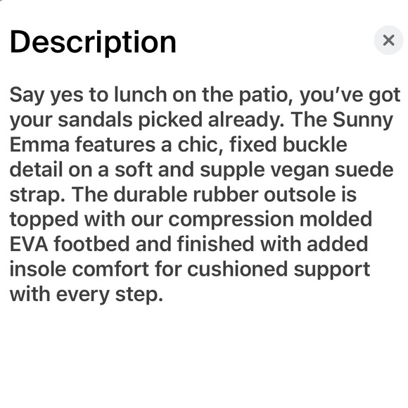 Reef Sunny Emma Women's Cream and Tan Slide Sandals - Picture 6 of 6